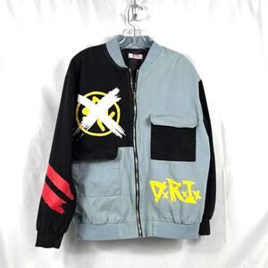 DRI D.R.I. Grotters Urban L Full Zip Jacket Skicen Lab Thrash Punk